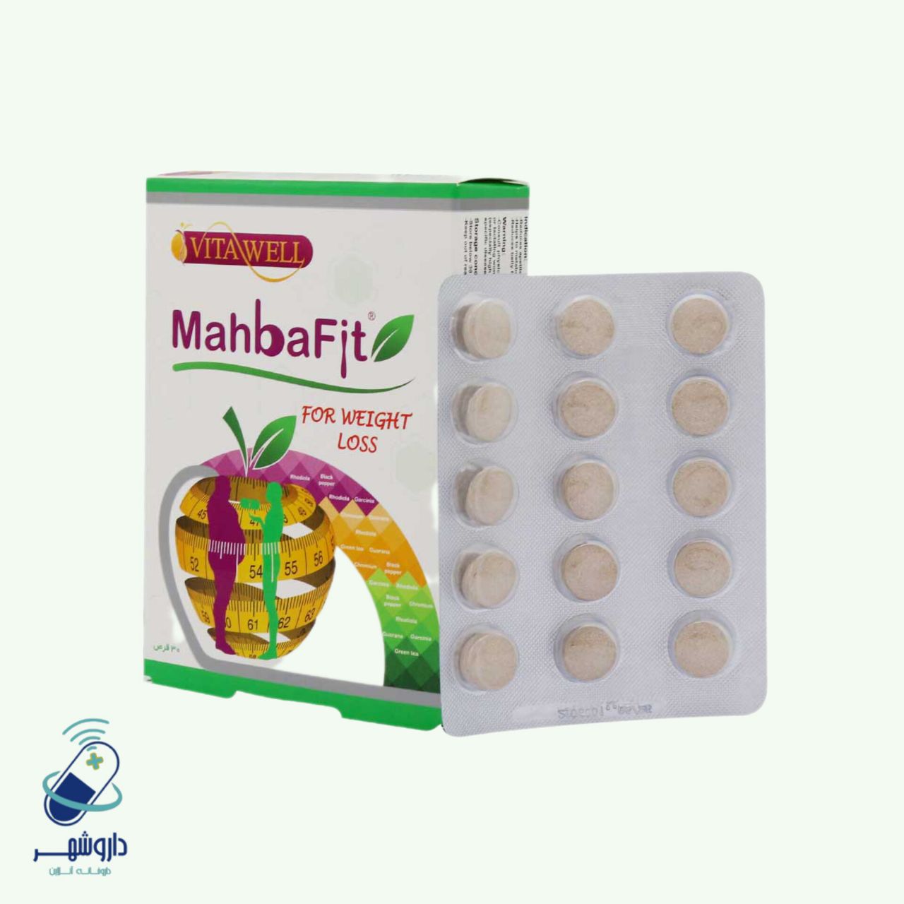 قرص مهبافیت ویتاول تعداد 30 عددی