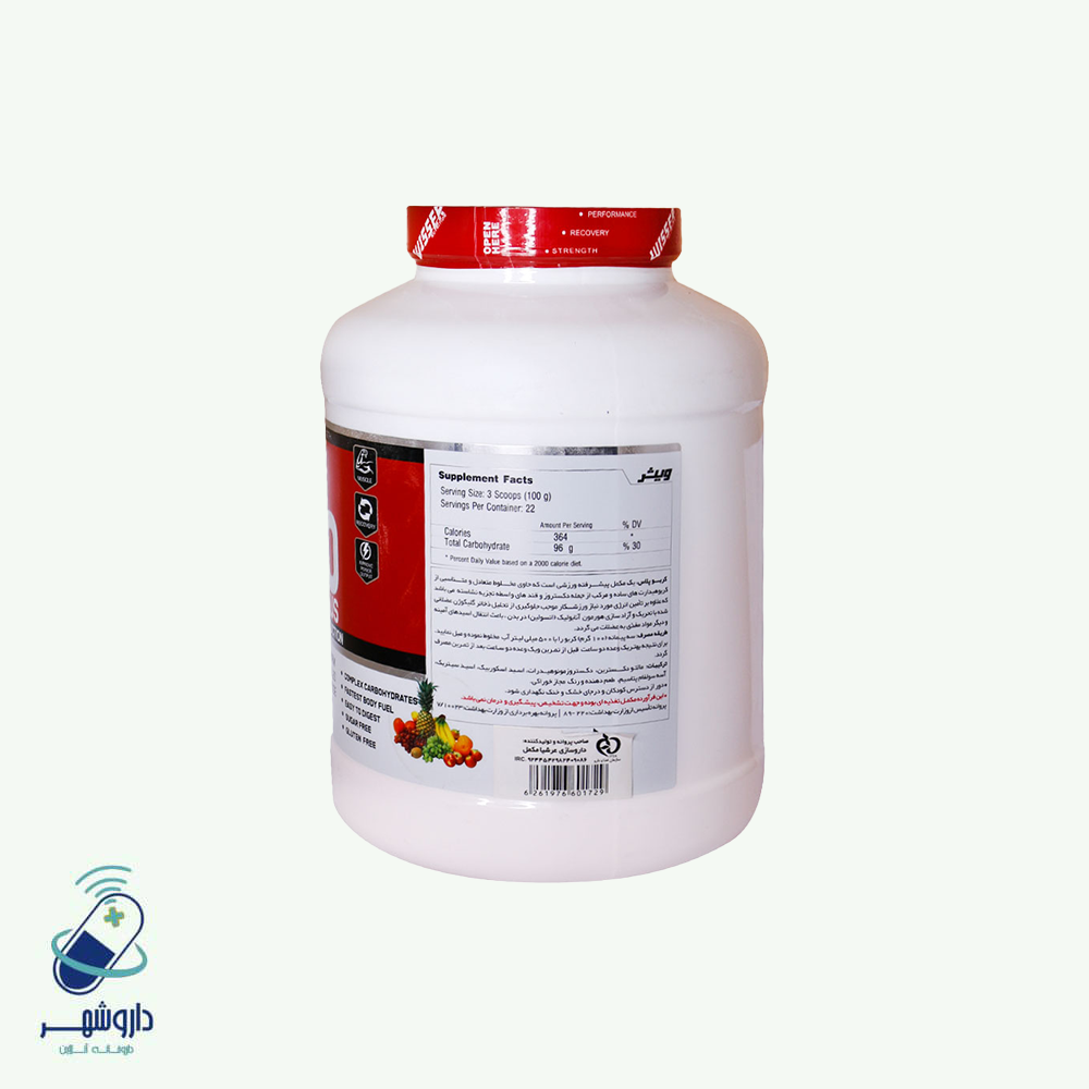 پودر کربو پلاس ویثر وزن 2270 گرمی