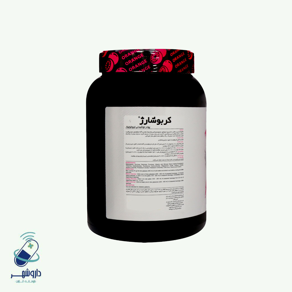 کربو شارژ کارن با طعم پرتقال وزن 1000 گرمی