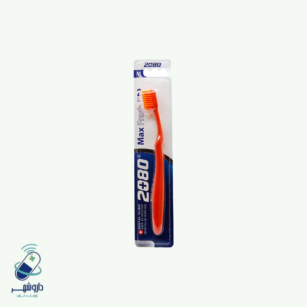 مسواک 2080 مدل Max Fresh با برس متوسط