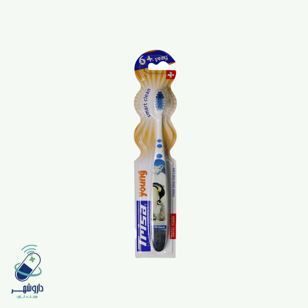 مسواک کودک trisa مدل Smart Clean برای کودکان 6 سال به بالا