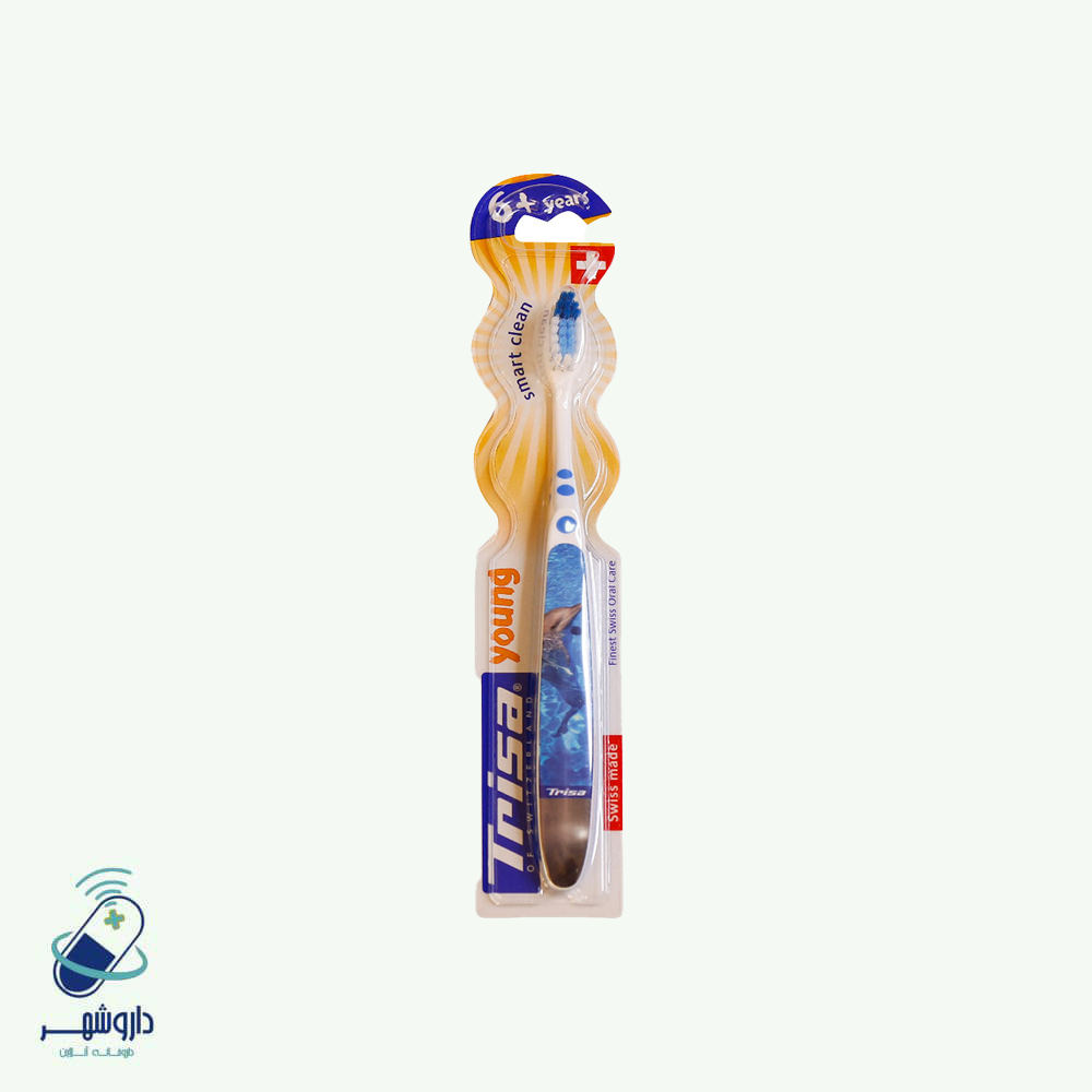 مسواک کودک trisa مدل Smart Clean برای کودکان 6 سال به بالا