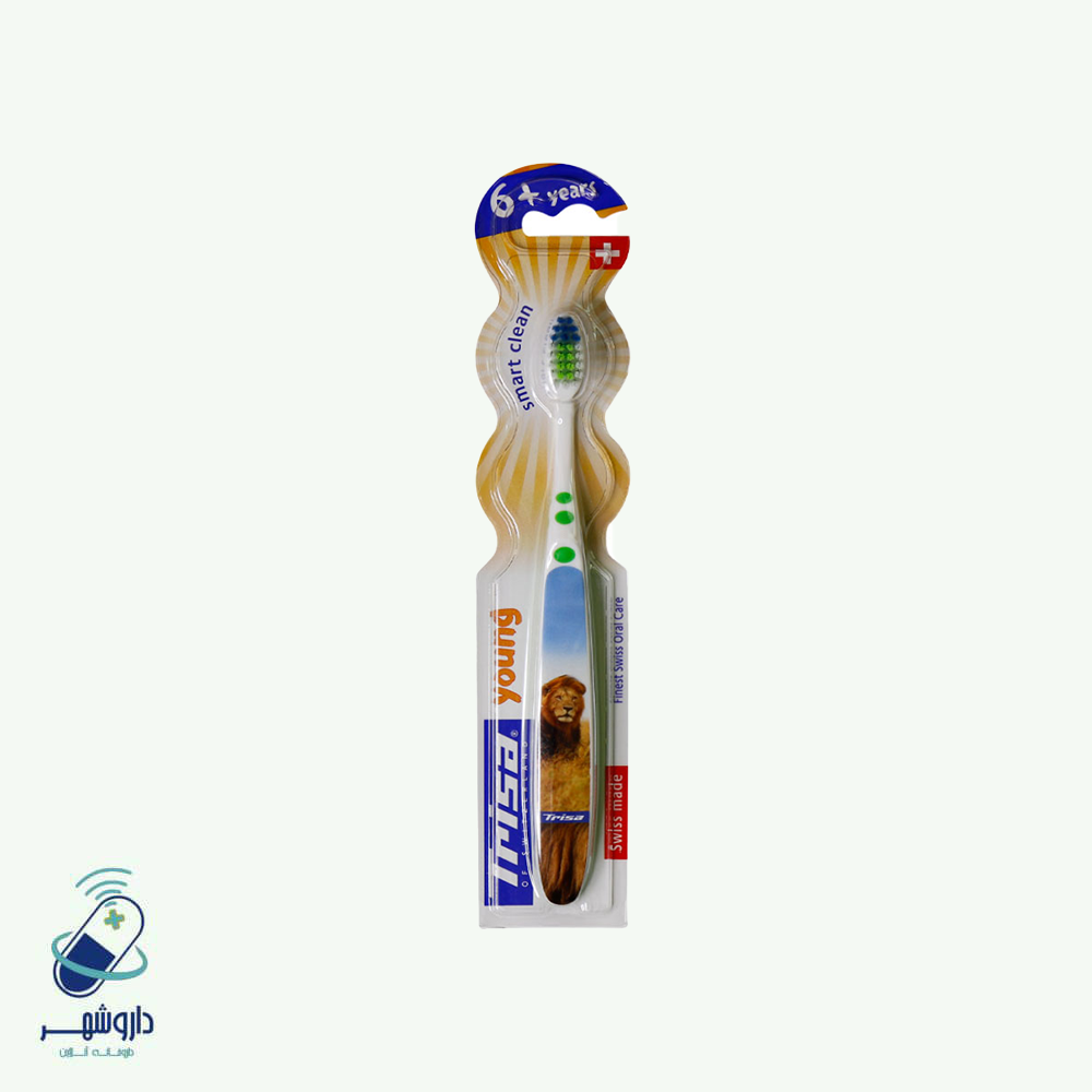 مسواک کودک trisa مدل Smart Clean برای کودکان 6 سال به بالا