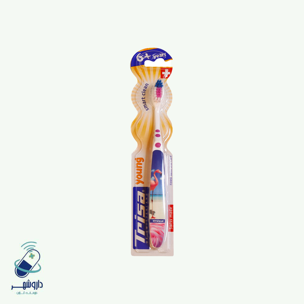 مسواک کودک trisa مدل Smart Clean برای کودکان 6 سال به بالا