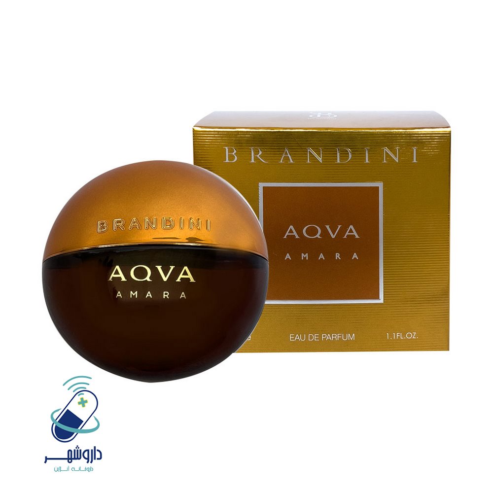 عطر جیبی مردانه برندینی مدل Aqva Amara حجم 33 ml