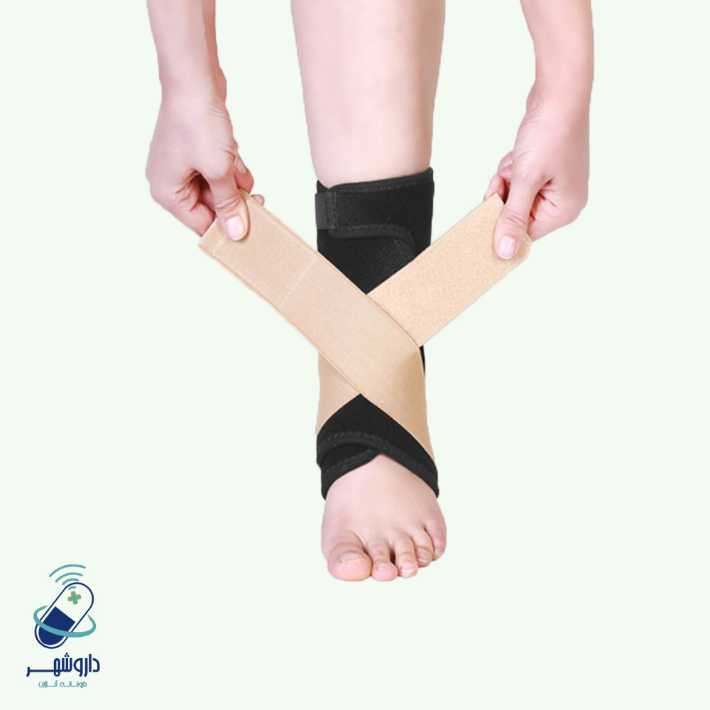 قوزک بند تک سایز (نئوپرن) طب و صنعت 16500 tebosanat