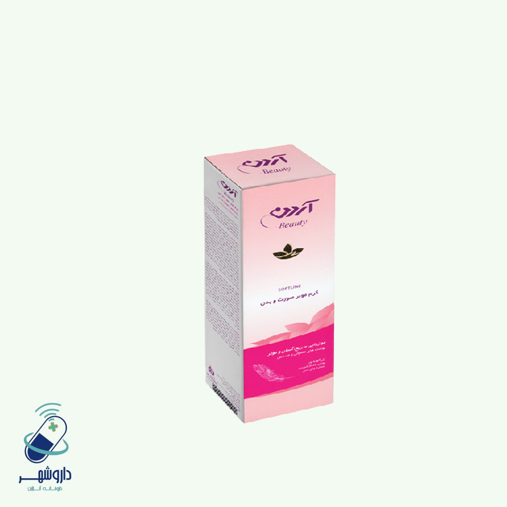 کرم موبر صورت و بدن آردن مدل Soft Line حجم 100 میلی لیتر