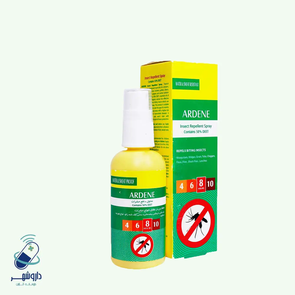 اسپری بدن ضد حشره آردن سری Heal-Pro حجم 65 میلی لیتر