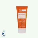کرم ضد آفتاب بی رنگ فیس دوکس مدل Photosome با SPF50 مناسب انواع پوست حجم 40 میلی لیتر
